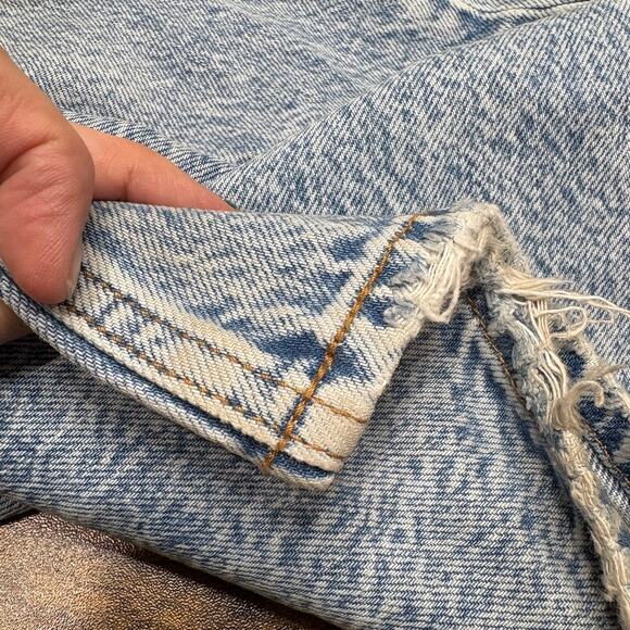 Abercrombie & Fitch Size 26 / 2 Short Jeans High Rise Curve Love Relaxed 90s Fit - Picture 5 of 16